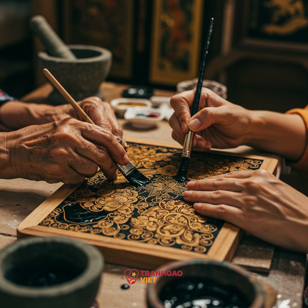 Bảo tồn và Phát huy Tinh Hoa Tranh Sơn Mài Việt Nam