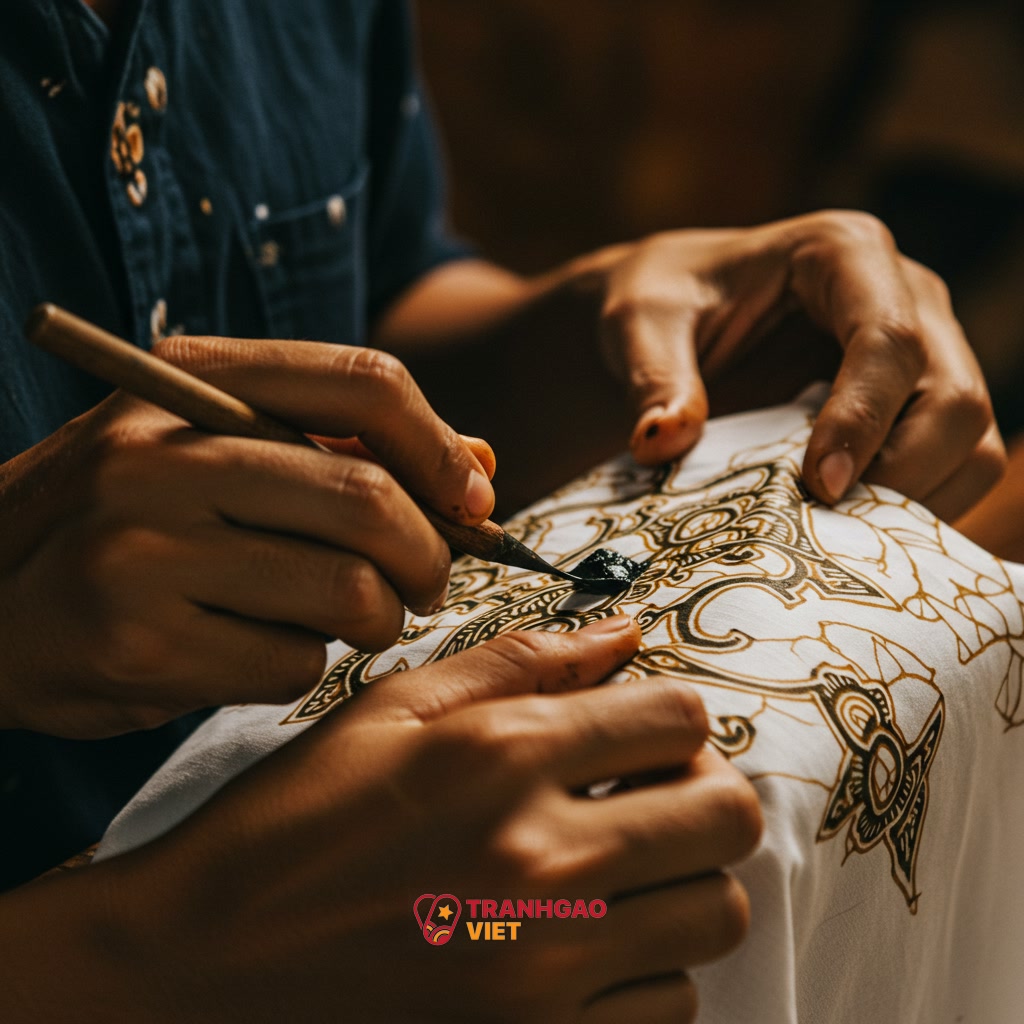 Batik Indonesia: Quy trình và Kỹ thuật Vẽ Tay đặc trưng