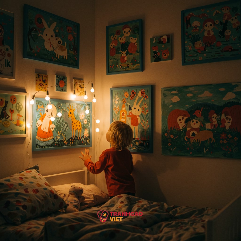 Giới thiệu: Tầm quan trọng của không gian nghệ thuật trong phòng bé