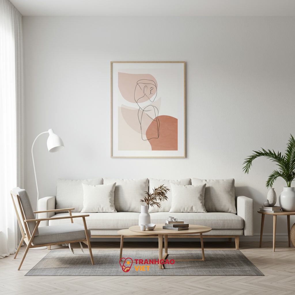 Gợi Ý Các Loại Tranh Nghệ Thuật Thường Dùng Cho Nhà Tối Giản