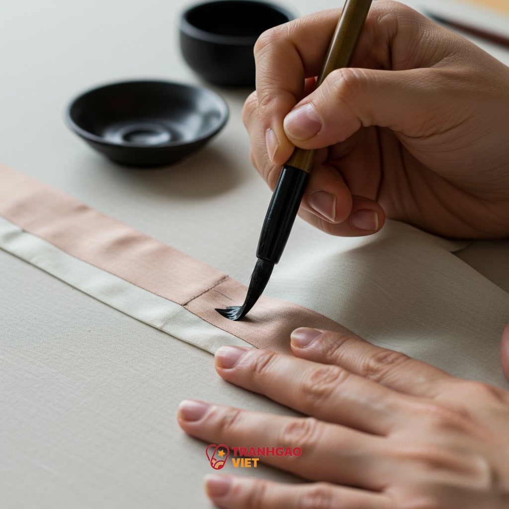 Định nghĩa 'Tranh nghệ thuật' và sự thể hiện qua chất liệu lụa Hàn Quốc