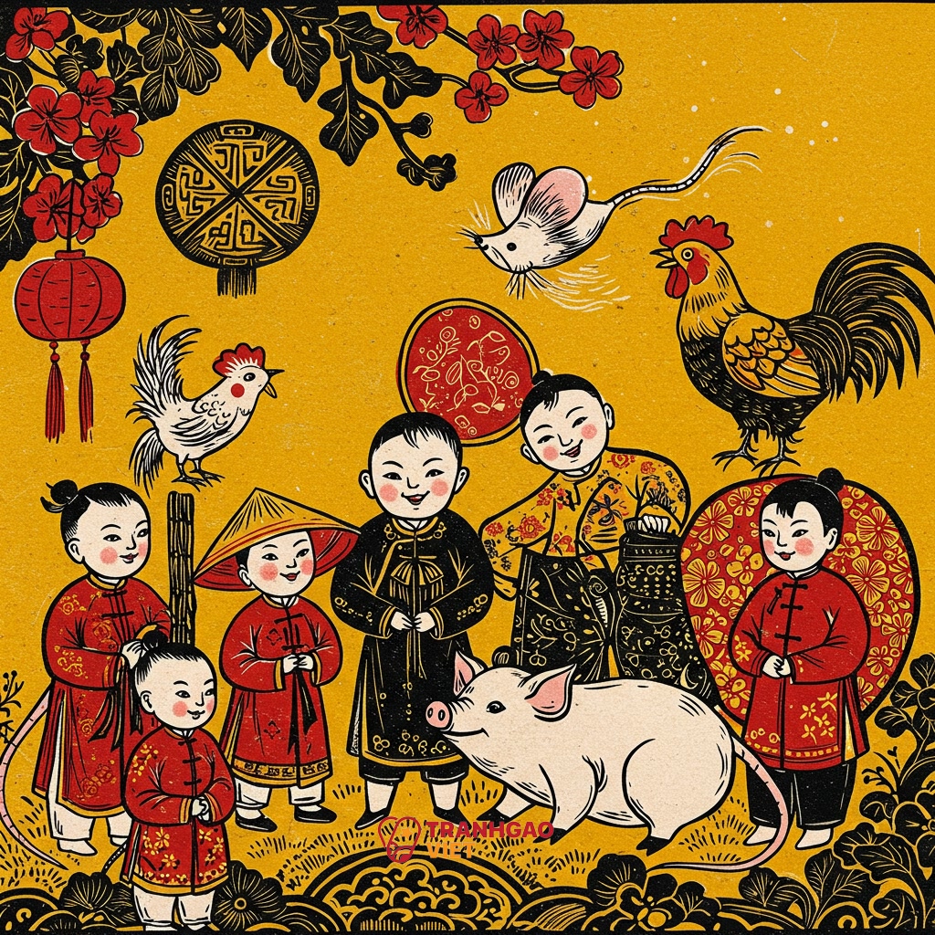 Kết luận: Tầm quan trọng của Tranh Đông Hồ trong dòng chảy văn hóa Việt Nam
