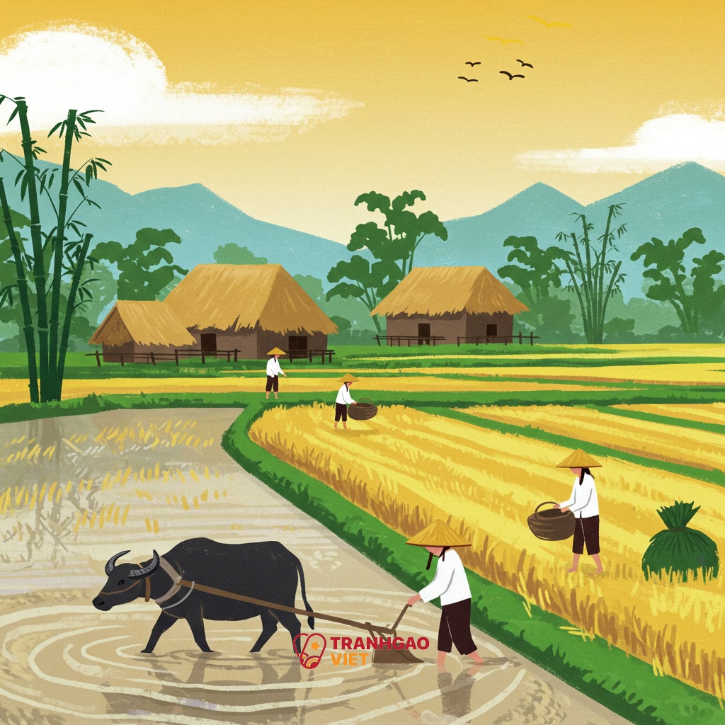 Kết luận: Tranh Dân Gian - Di Sản Nghệ Thuật Phản Ánh Cuộc Sống Nông Dân