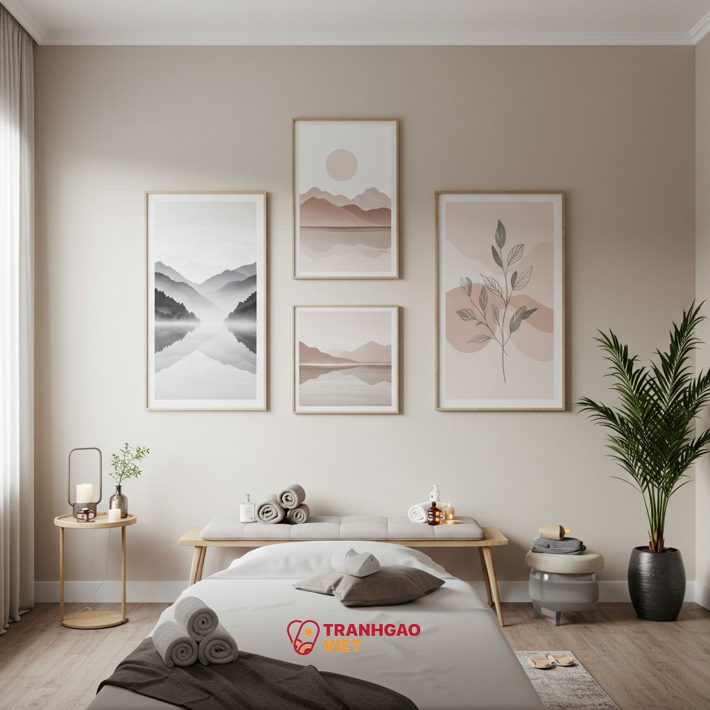 Lựa Chọn Các Loại Tranh Phù Hợp Với Phong Cách Và Bầu Không Khí Spa