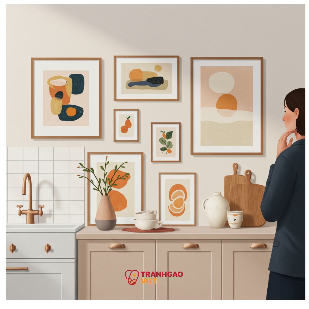 Lựa Chọn Phong Cách Và Chủ Đề Nghệ Thuật Phù Hợp Với Căn Bếp