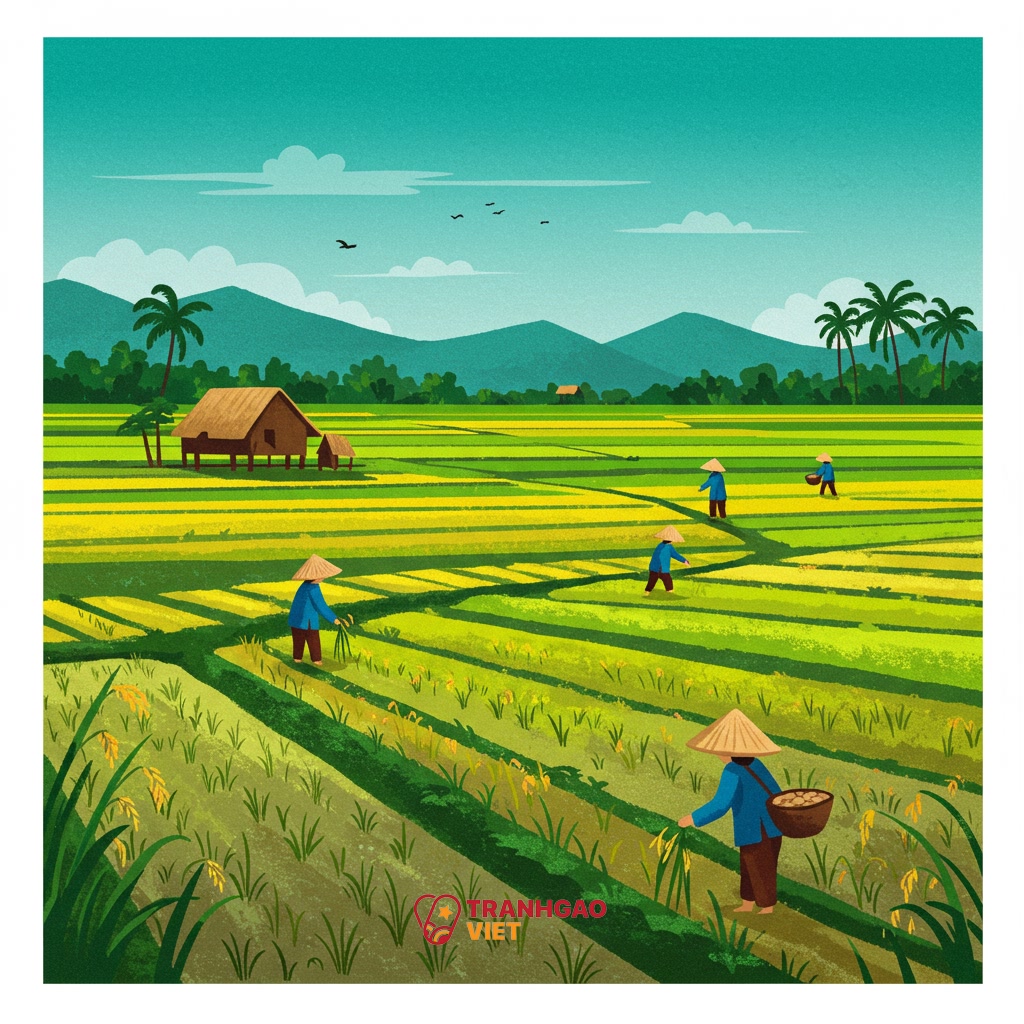 Nét Đẹp Hình Tượng Người Nông Dân Qua Góc Nhìn Nghệ Thuật Dân Gian