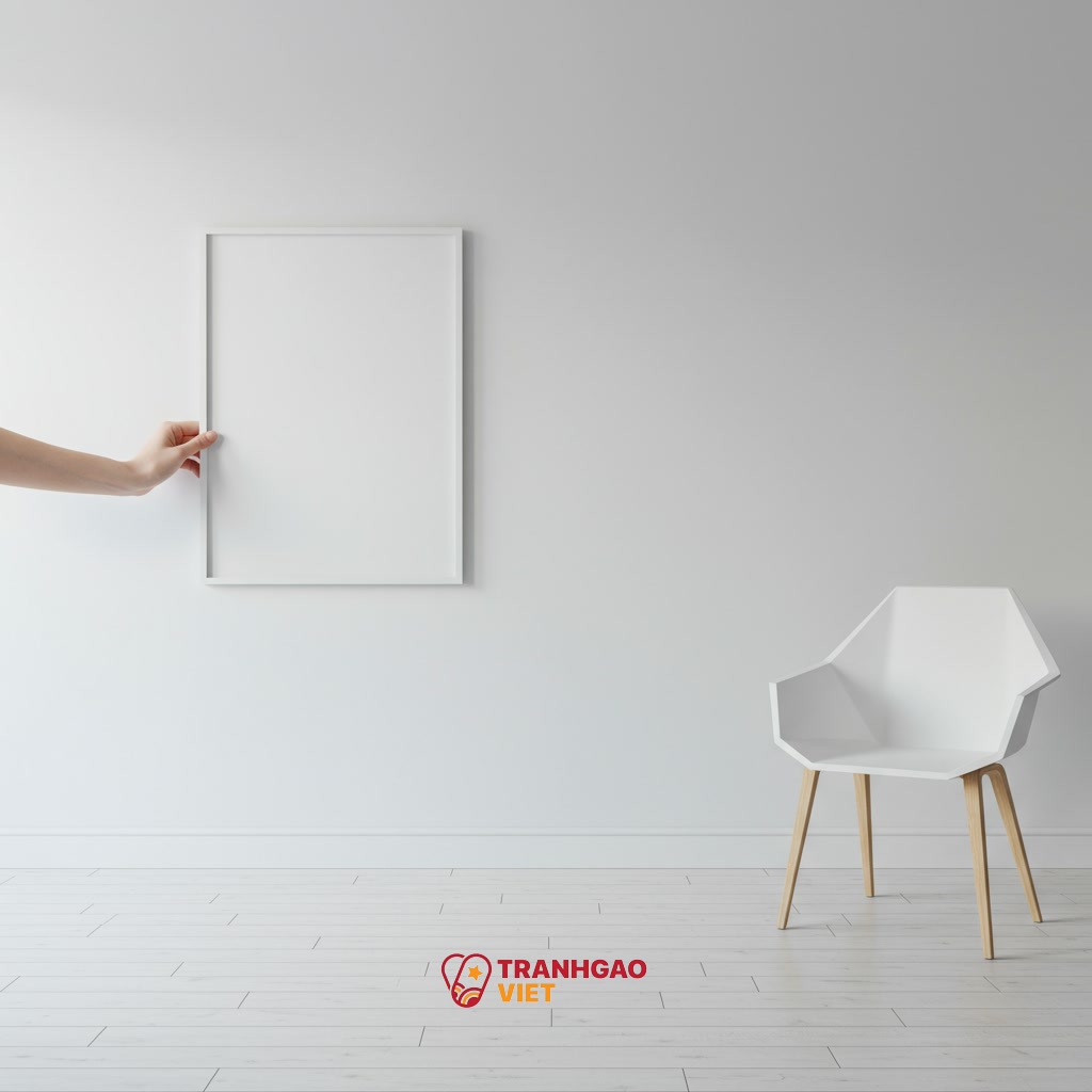 Nhà Tối Giản và Thách Thức Khi Chọn Tranh Nghệ Thuật