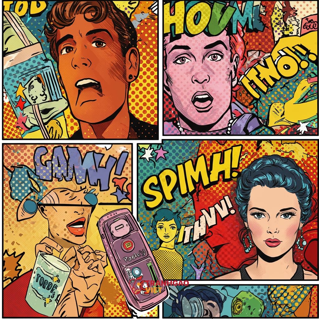 Sự Giao Thoa: Pop Art và Văn Hóa Đại Chúng