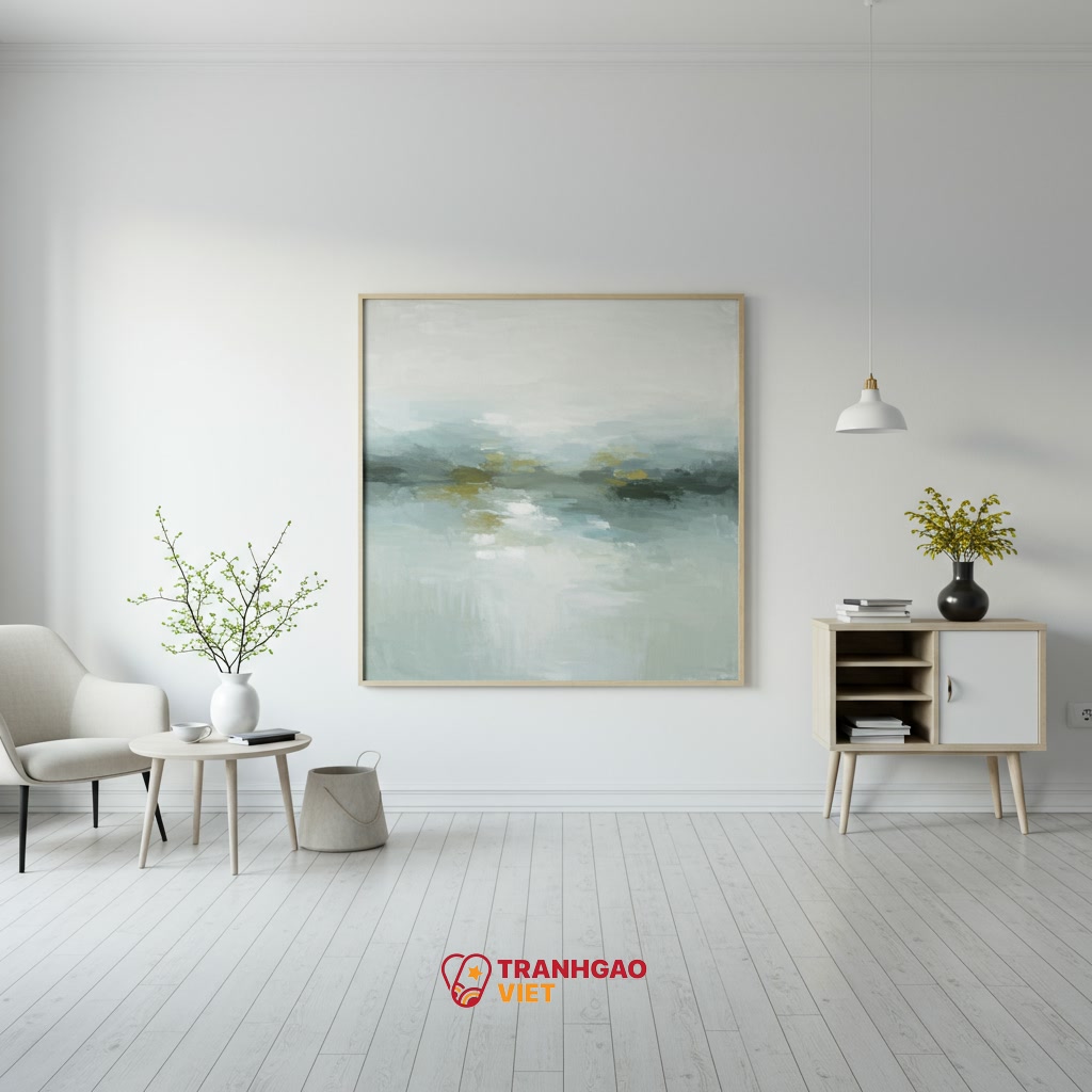 Sự Kết Hợp Hoàn Hảo: Tranh Nghệ Thuật Trong Không Gian Scandinavian