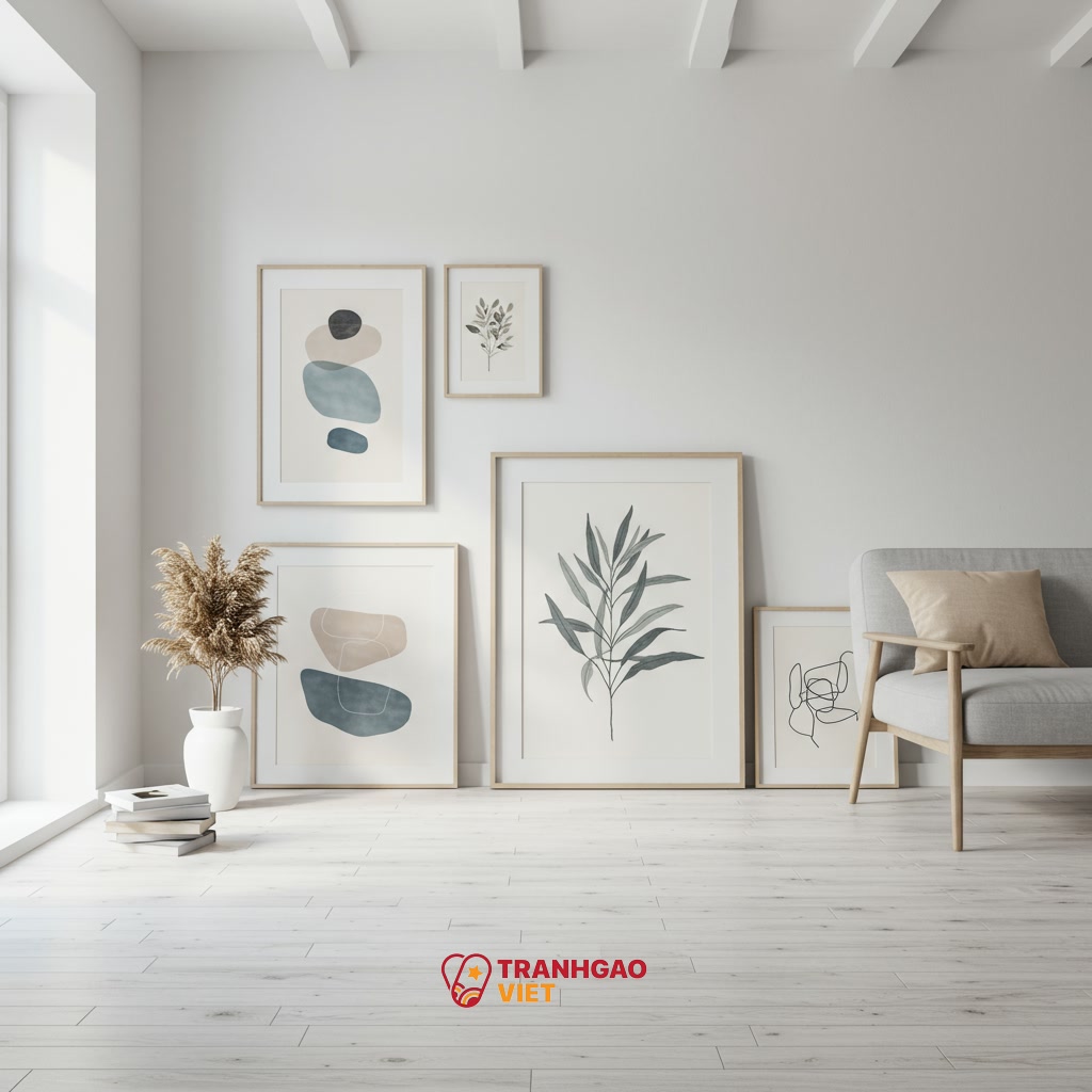 Tiêu Chí Chọn Tranh Nghệ Thuật Phù Hợp Với Phong Cách Scandinavian