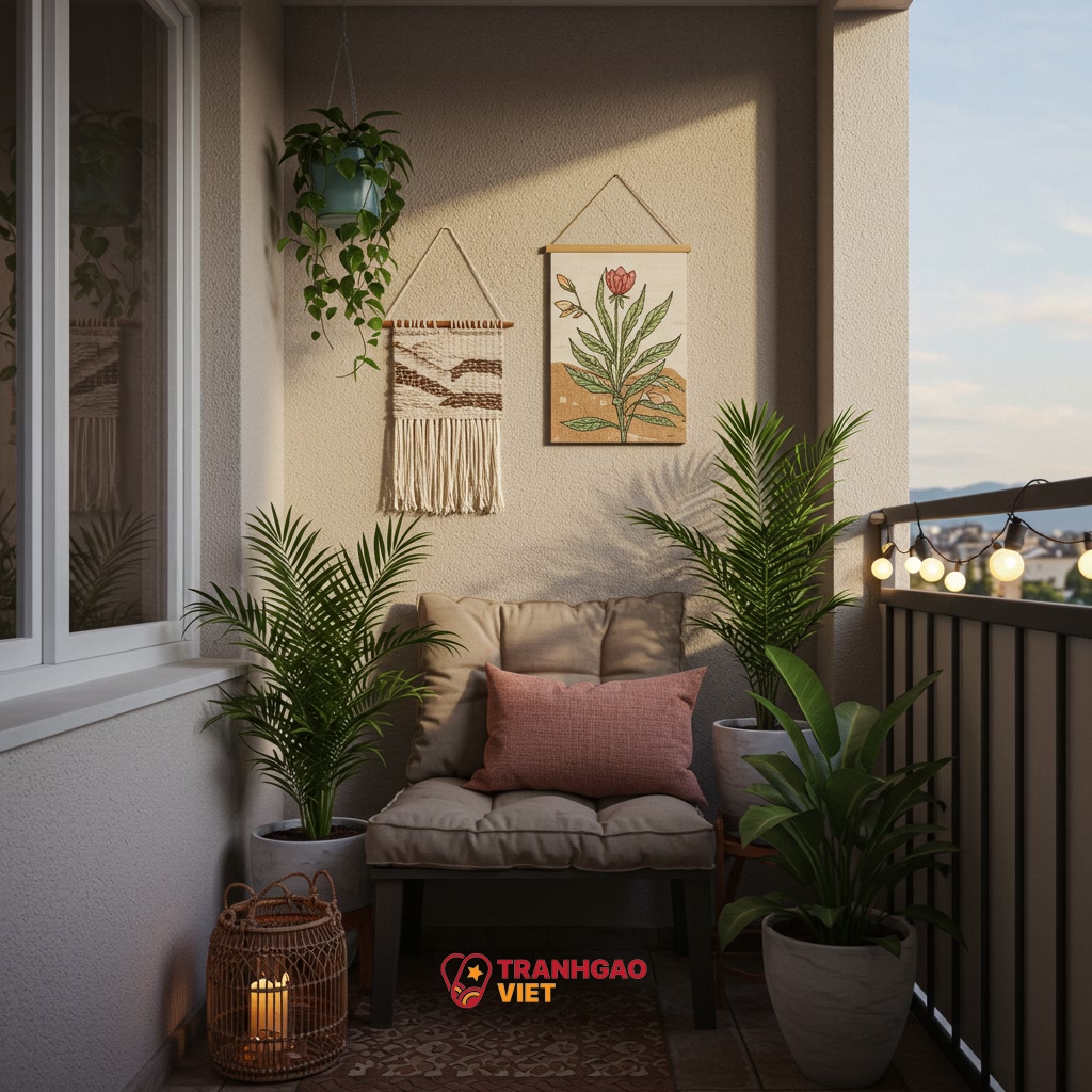 Tổng kết: Hoàn thiện góc chill ban công với dấu ấn cá nhân