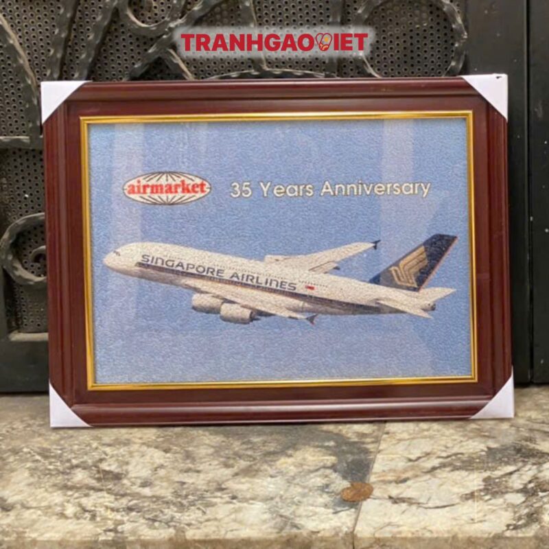 Tranh Gạo Logo Airmarket