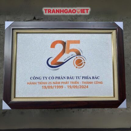 Tranh Gạo Logo Công Ty Cổ Phần Đầu Tư Phía Bắc