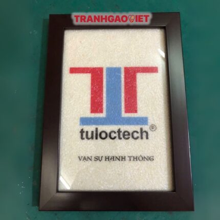 Tranh Gạo Logo Công Ty Tuloc Tech