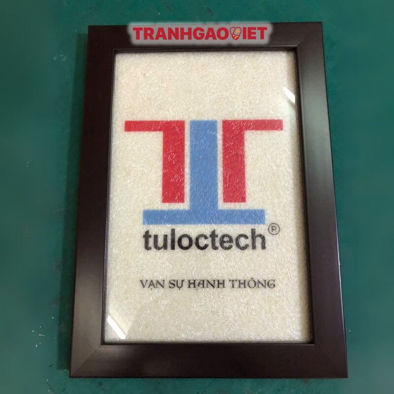 Tranh Gạo Logo Công Ty Tuloc Tech