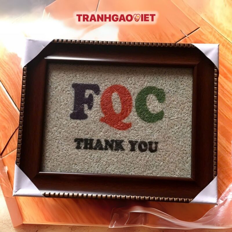 Tranh Gạo Logo Fqc