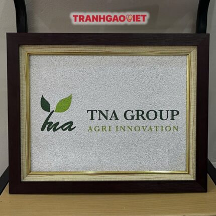 Tranh Gạo Logo TNA Group