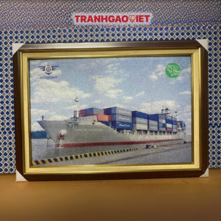 Tranh Gạo Logo Vinacoship