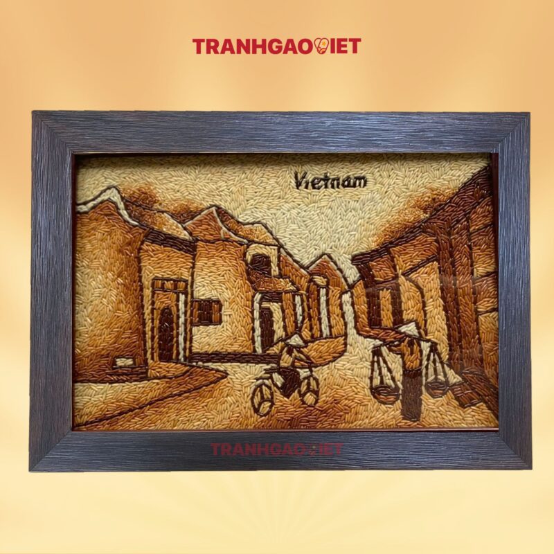 Tranh Gạo Phố Cổ Hà Nội