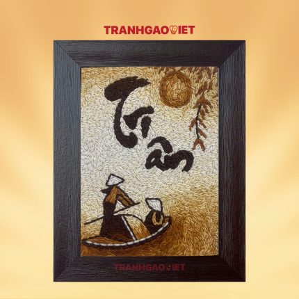 Tranh gạo tri ân