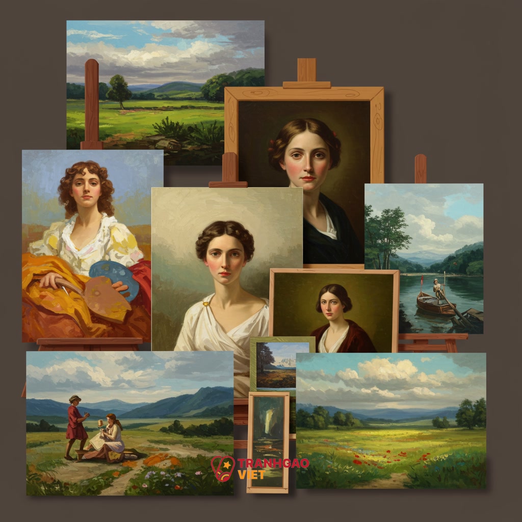 Tranh Nghệ Thuật là gì? Định nghĩa và Vai trò