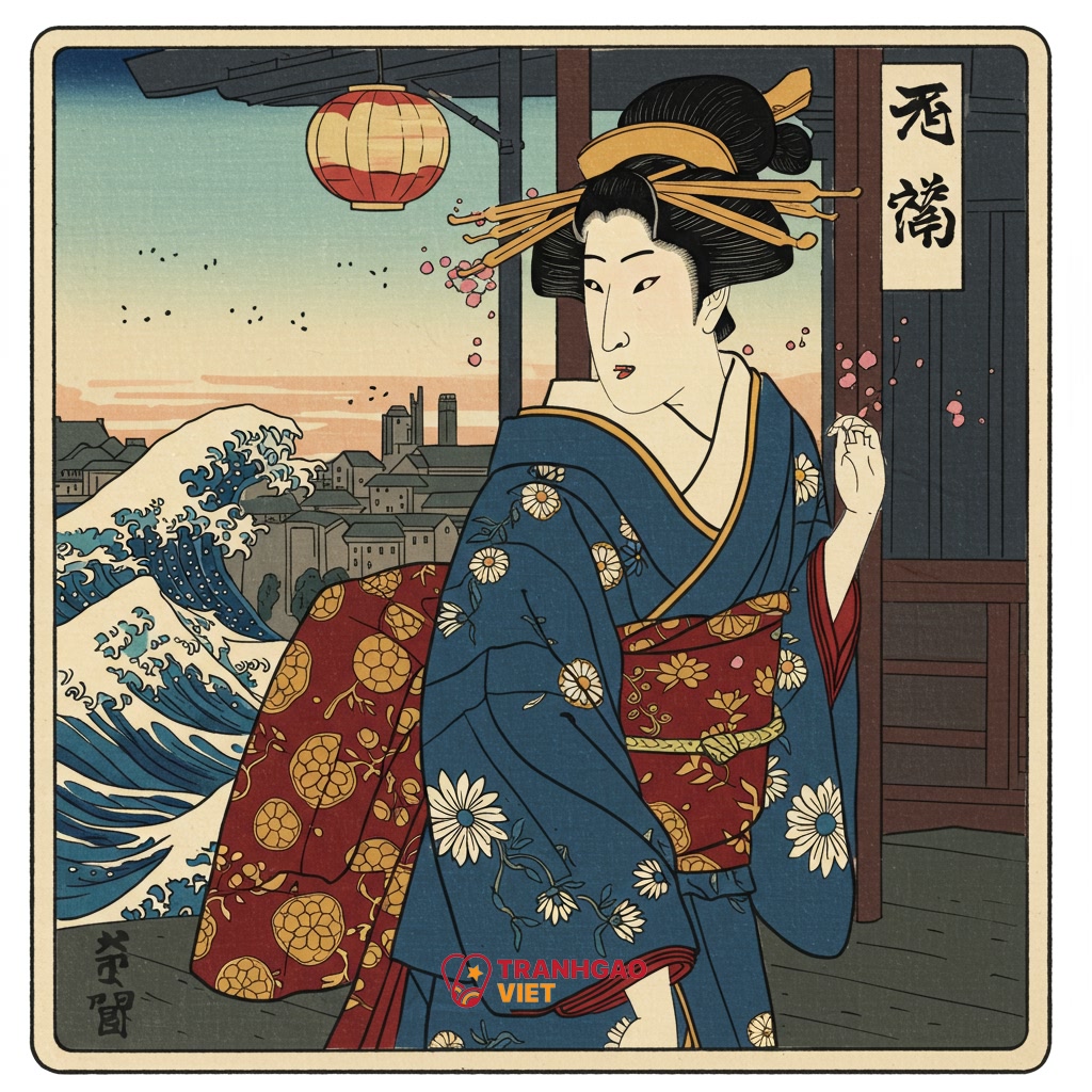 Tranh Ukiyo-e Nhật Bản: Lịch sử, Phong cách và Ảnh hưởng
