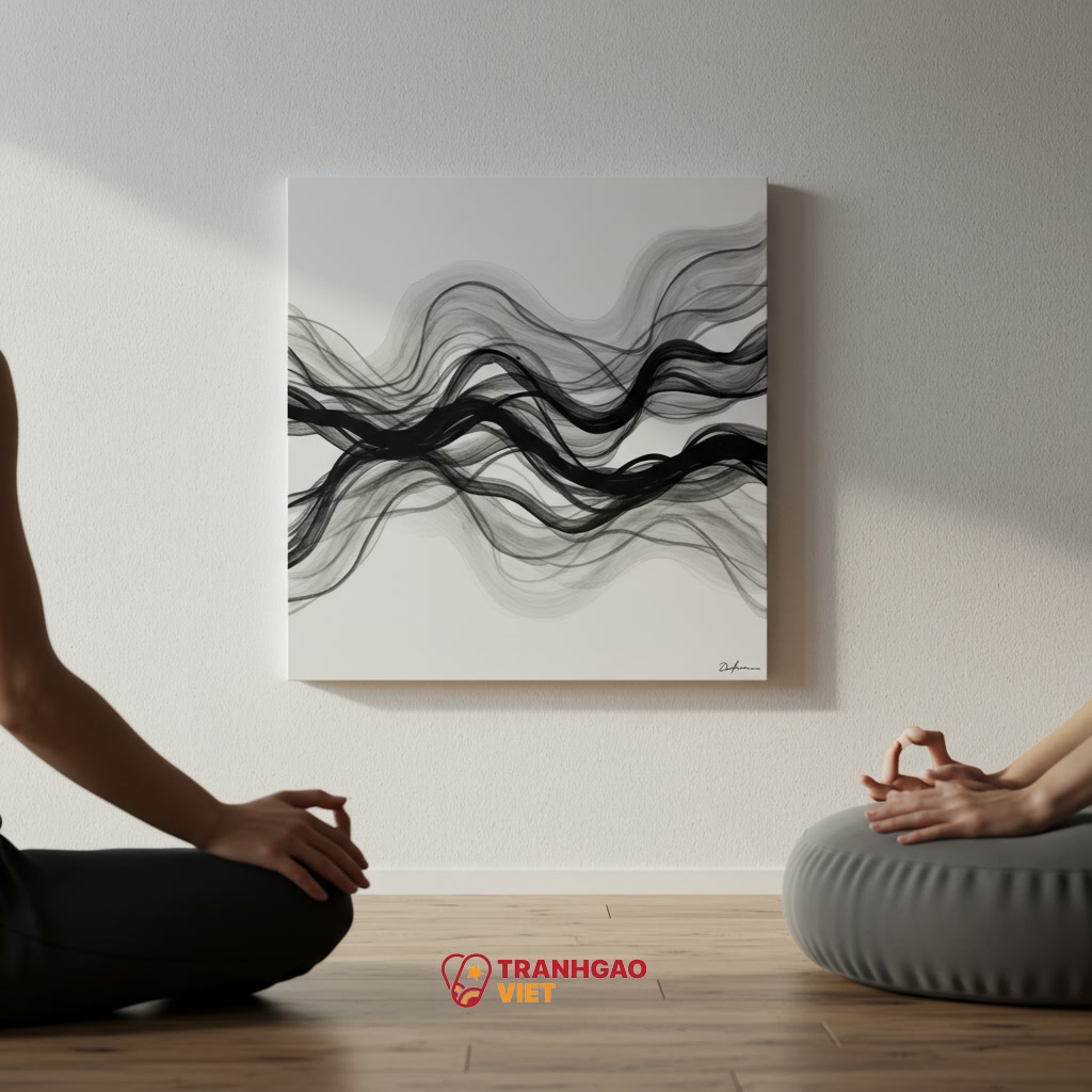 Ứng dụng của Tranh Đơn Sắc Thiền Định trong Đời sống và Thực hành
