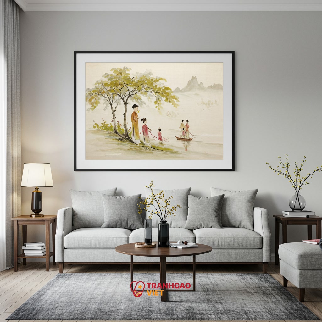 Ứng Dụng và Giá Trị của Tranh Lụa Việt trong Đời Sống Hiện Đại