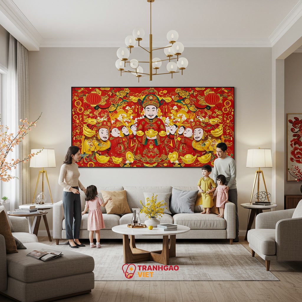 Ứng dụng và giá trị của Tranh Tết trong đời sống hiện đại