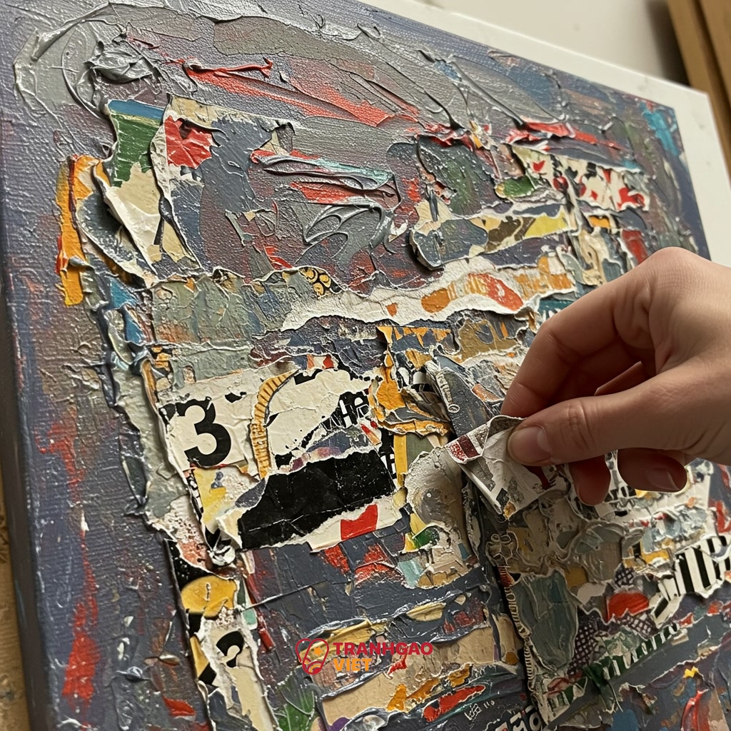 Ứng dụng và Vai trò của Tranh Mixed Media trong Nghệ thuật đương đại