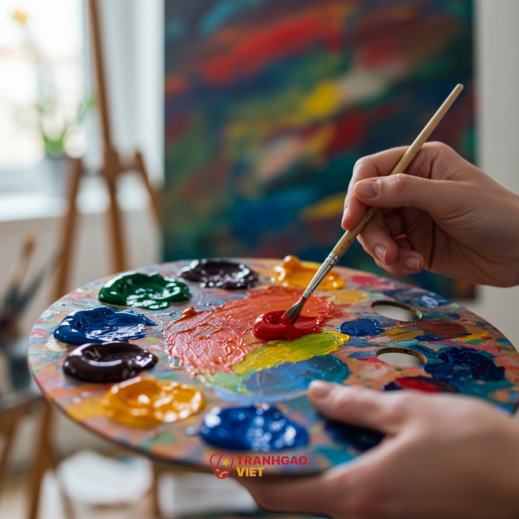 Vì sao Tranh Acrylic trở thành xu hướng trong Nghệ thuật Hiện đại?