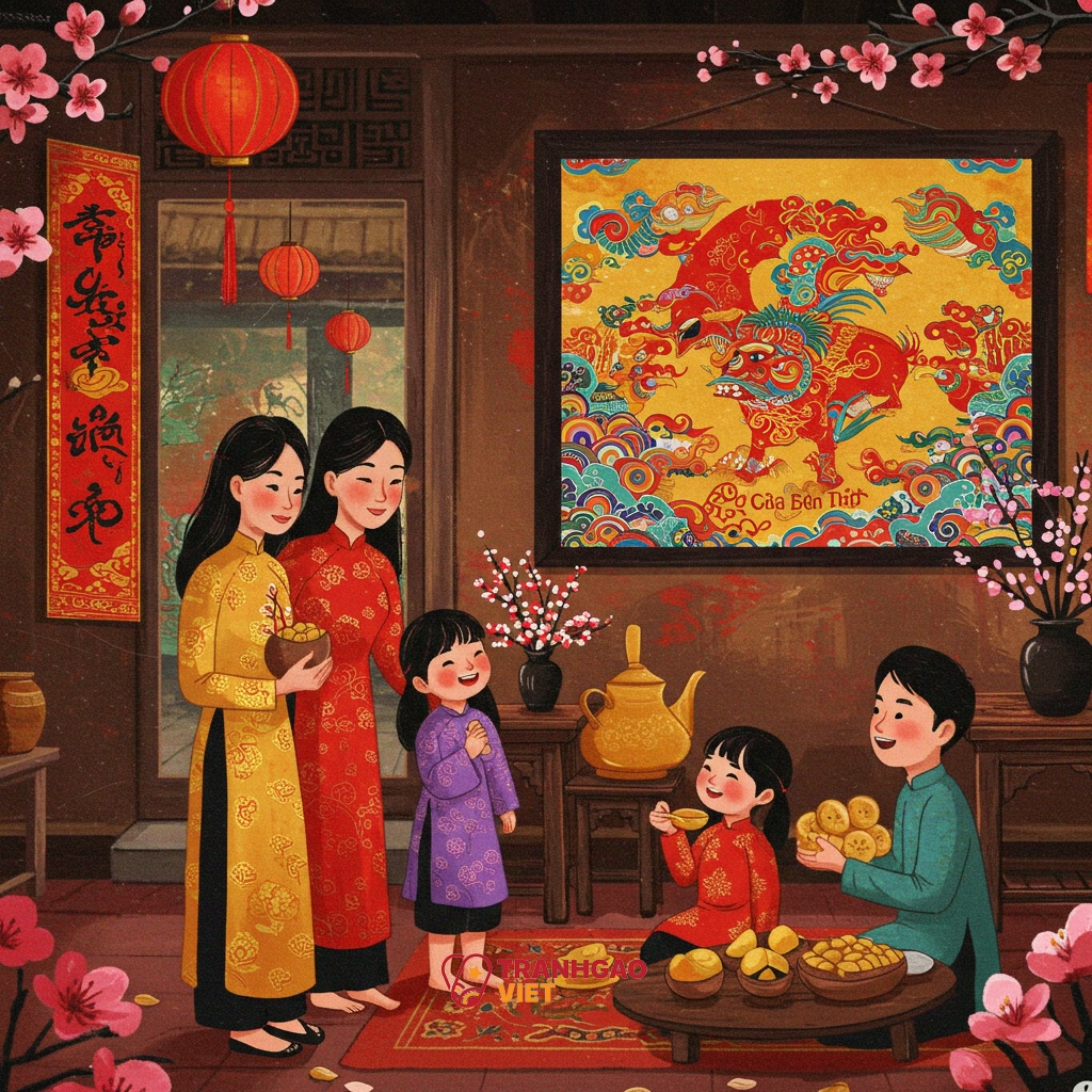 Ý nghĩa Văn hóa và Xã hội của Tranh Đông Hồ qua các thời kỳ